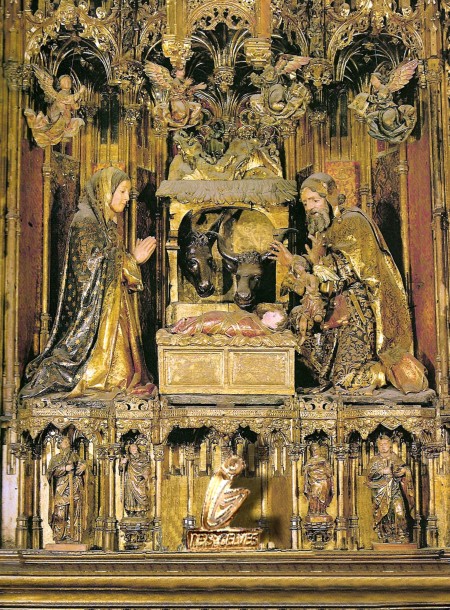 Retablo mayor Catedral de Sevilla. Pyeter Dancart. 1482