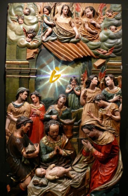 Relieve de la Adoración de los pastores. Juan de Oviedo primer tercio s. XVII